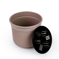 Горшок цв. "Сканди" 5л (с дренажной вставкой) (какао) (уп.12) М9015 г.Октябрьский Горшок цв. "Сканди" 5л (с дренажной вставкой) (какао) (уп.12) М9015 г.Октябрьский