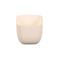 Горшок цветочный "Агава" квадратный 1,8л (слон/кость) г.Пятигорск арт.А263