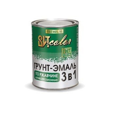 Грунт-эмаль по ржавчине 3 в 1 ВИТcolor серый ГРАФИТОВЫЙ RAL 7024 0,4 кг