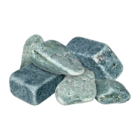 Камень "Нефрит", обвалованный, средняя фракция (70-140 мм), в коробке 10 кг "Банные штучки" /1 33721