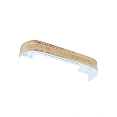 Карниз LEGRAND Монарх с поворотами 3,6 м айвори