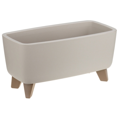 Кашпо ФЛОРИАН IDEA овальное низкое 390мм 4,2л капучино М3271