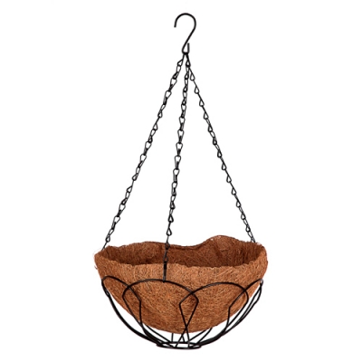 Кашпо подвесное, с кокосовой корзиной, диаметр 25 см// Palisad арт.69001