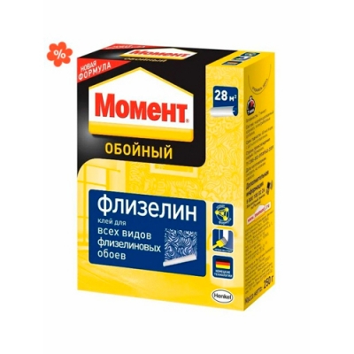 Клей обойный "МОМЕНТ ФЛИЗЕЛИН" 200 гр "ХЕНКЕЛЬ" 3000293