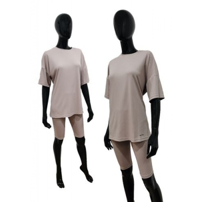 Комплект женский Доброшвейкин Фитнес пудровый размер 52