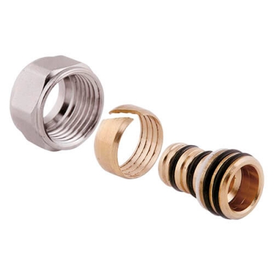 Компрессионный фитинг TEBO 16(2,0)х1/2 евроконус (36/288)