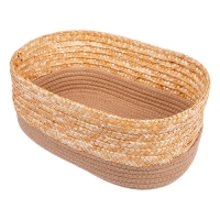 Корзина стеллажная "Сканди", Д330 Ш220 В140, какао арт.QR-24L