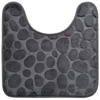 Коврик Roomis КАМНИ"Impro" Im23 50*80 D.Grey тем.серый