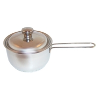 Ковш с крышкой "Традиция" 1,5 л, 160 мм, ТРС, КМ (г.Аша)