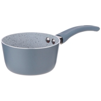 Ковшик agness "Black marble" с антип. покр. ручка soft touch 600 мл без упаковки 906-252