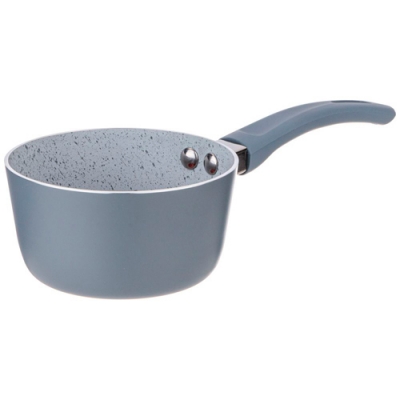 Ковшик agness "Black marble" с антип. покр. ручка soft touch 600 мл без упаковки 906-252 Ковшик agness "Black marble" с антип. покр. ручка soft touch 600 мл без упаковки 906-252