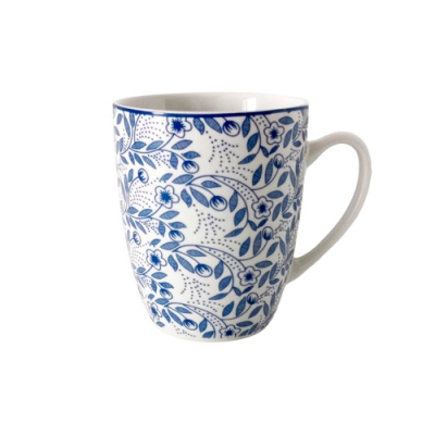 Кружка 340мл 2, Floral pattern YX2402-12M