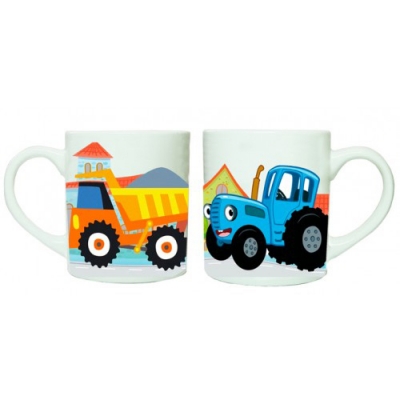 Кружка "СИНИЙ ТРАКТОР" 240 мл арт.BTM240-1 Кружка "СИНИЙ ТРАКТОР" 240 мл арт.BTM240-1