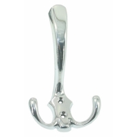 Крючок - вешалка №9 хром глянец б/ш г.Кунгур (30шт) Крючок - вешалка №9 хром глянец б/ш г.Кунгур (30шт)