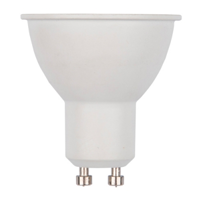 Лампа светодиодная. Форма "JCDR", матовая. Серия Norma. Теплый белый свет (3000K). Угол свечения 38