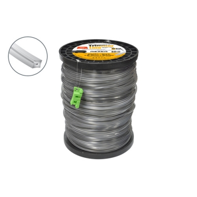 Леска для триммера Rezer Ultra-pro DUAL-CUT 2.0мм540м квадр. Rezer