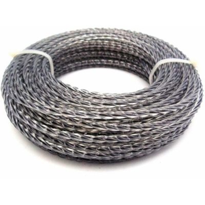 Леска триммерная Forza 2,40 мм х 15 м квадрат витой Леска триммерная Forza 2,40 мм х 15 м квадрат витой