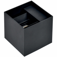 LIGHTING Светильник уличный светодиодный 5111 настенный 6Вт 4000К IP65 черный IEK