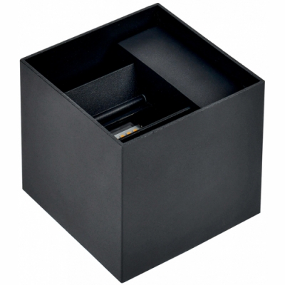 LIGHTING Светильник уличный светодиодный 5111 настенный 6Вт 4000К IP65 черный IEK