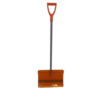 Лопата снеговая Крепышок поликарбонат 465*340 цветной стальной черенок+ручка г.Павлово