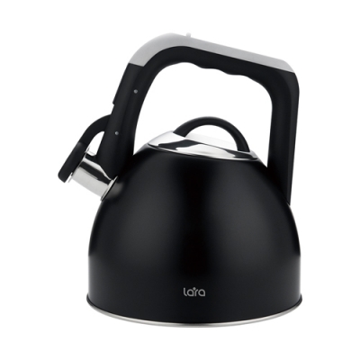 LR00-98 Чайник LARA <2,7л> серия СИРИУС индукц капсулир дно, свисток с кнопоч. механизм ручка нейлон