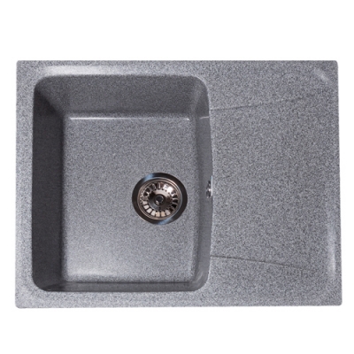 Мойка GranAlliance G-22 (575х470мм) графит с сифоном