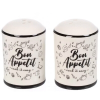 Набор для специй доломит, 6.5 см, 2 шт, 4.5х4.5х6.5 см, Daniks, Бон Аппетит (455656)