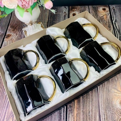 Набор из 6 кружек 300 мл в под.уп.(х6)Фарфор арт.106-239 Набор из 6 кружек 300 мл в под.уп.(х6)Фарфор арт.106-239