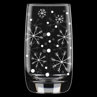 Набор стаканов 330мл. 6шт. арт.158-Г "Снегопад"