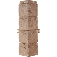 Наружный угол фагот (коричневый) ЭКО, 0,45 х 0,13м. "АЛЬТА-ПРОФИЛЬ"