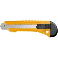 Нож,18 мм, выдвижное лезвие, металлическая направляющая// SPARTA арт.78973