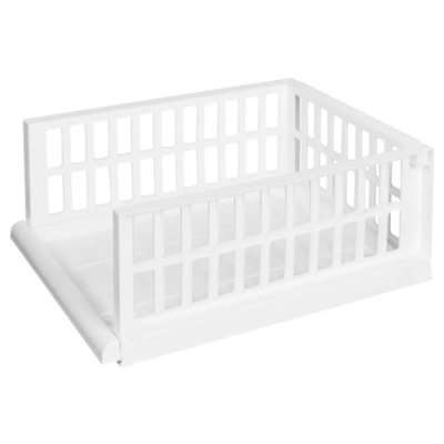 Органайзер с выдвижной полкой на роликах SMART L Econova 450х345х180мм белый 4352645