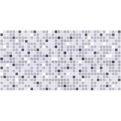 Панель ПВХ 03 мм мозайка "Микс серый" (1уп. -10 шт.) "АЛЬГЕБА"