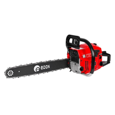 Пила цепная бензиновая Edon GCS-18/2600B (54,4см3; 2600Вт(3,5л.с.); 550/250мл; 18"; 3/8;64шт)(22120)