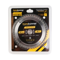 Пильный диск по дереву ArmorPiercing Hanskonner 190x30/20мм, 48 зубьев H9025-190-30-48