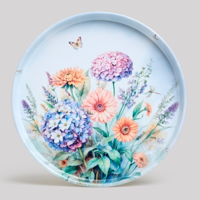 Поднос сервировочный agness "Floral eden" 33*2,1 см 898-246
