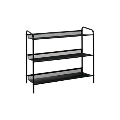 Подставка для обуви з-х полочная "Женева 23" Черный ЗМИ ПДОЖ23Ч