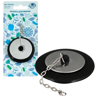 Пробка для ванны VL34-250