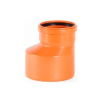 Редуктор канализационная наружняя Tebo 160/110 (рыжая) RU-TB ПП