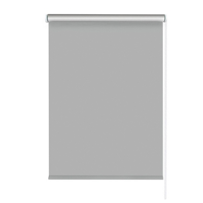 Рулонная штора Эскар Blackout silverback отражающий 130*170 серый