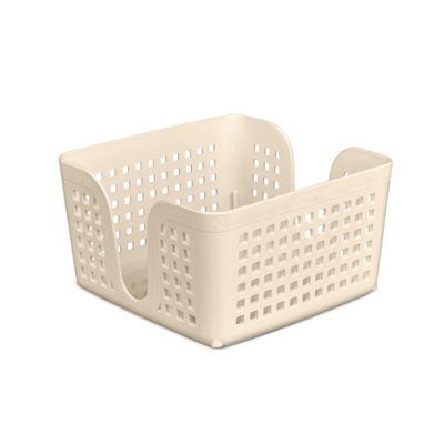 Салфетница "Лофт" 15 см квадратная (слон.кость) 650026 "Виолет"