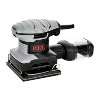 Шлифмашина вибрационная электрич. P.I.T. PSP100-C (240Вт, подошва 100х110 мм, 14000 ход/мин)