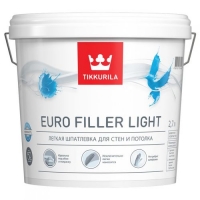 Шпатлевка легкая EURO FILLER LIGHT KTA 2.7 л.