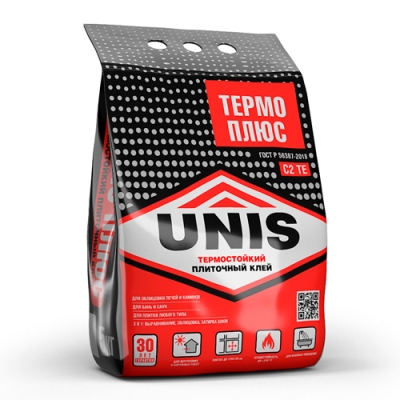 Смесь сухая клеевая UNIS Термо ПЛЮС (5 кг)