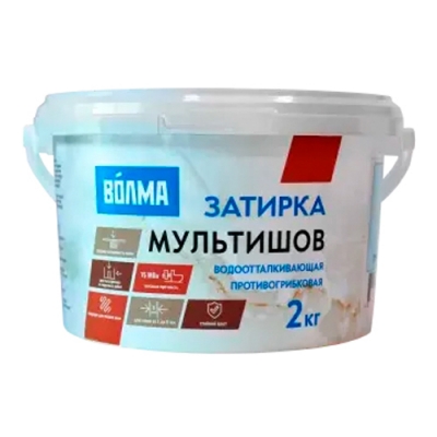 Смесь сухая затирочная "ВОЛМА-Мультишов" CG2 WA, ГОСТ Р 58271 (серая) 2кг