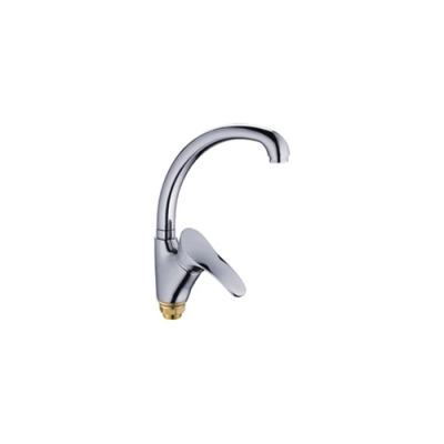 Смеситель для кухни с высоким изливом с гайкой "POTATO" P5901