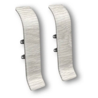 Соединитель для плинтуса "Идеал Классик" (55 ММ) 230 Дуб айсберг