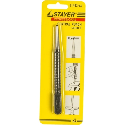 STAYER 100 мм, d 3.2 мм, кернер (21432-3.2) 21432-3,2