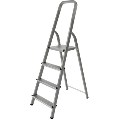 Стремянка стальная одностор.Новая Высота NV1150,1*4 ступени 70мм,зеленая,черный башмак 1150104-021 Стремянка стальная одностор.Новая Высота NV1150,1*4 ступени 70мм,зеленая,черный башмак 1150104-021