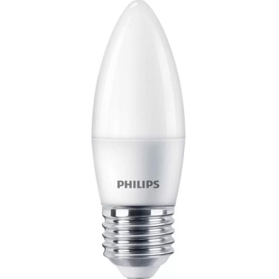 Светильник PHILIPS Лампа светодиодная 6Вт 620лм E27 827 B35матовая